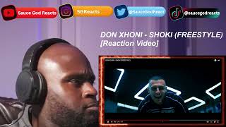 DON XHONI  SHOKI FREESTYLE  REACTION [upl. by Euqina]