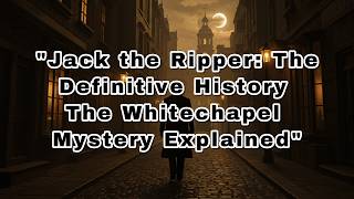 Jack the Ripper The Definitive History  The Whitechapel Mystery Explained [upl. by Netsoj]