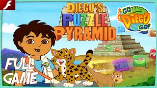 Go Diego Go™ Diegos Puzzle Pyramid Flash  Full Game HD Walkthrough  No Commentary [upl. by Teerprug]