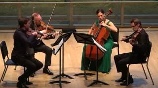 JANÁČEK String Quartet No 2 quotIntimate Lettersquot  ChamberFest Cleveland 2016 [upl. by Anaiq]