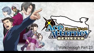 Phoenix Wright Justice For All  Case 3  Turnabout Big Top  Part 1  Achievement Walkthrough [upl. by Clovah]