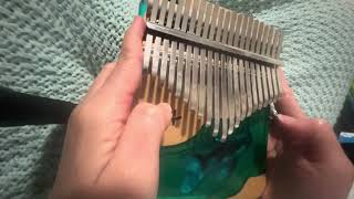 Amazing Grace  Kalimba Cover [upl. by Dnalevets]