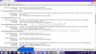 SQLite  How to Install SQLite3 in Windows [upl. by Hephzipah]