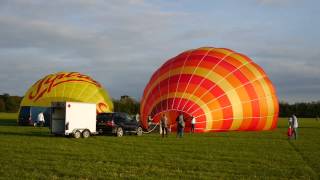 Hot Air Balloon Inflating Quickly hotairballoonfestival [upl. by Nofets]