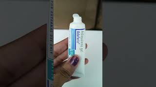 Adapalene gel for Acne🌸 Adaferin acne gel from Galderma to clear Acne amp Acne marks by Dermatologists [upl. by Nnuahs156]