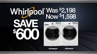 Black Friday Discounts on Whirlpool appliances at Johns Appliance and Bedding [upl. by Wight]