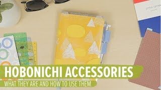 Hobonichi Accessories What They Are and How to Use Them [upl. by Niko]