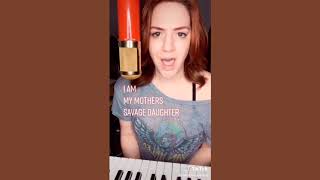 Wyndreth Berginsdottir  I Am My Mother’s Savage Daughter cover by Sarah Hester Ross TikTok [upl. by Manno]