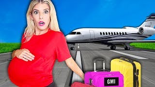 My FIRST Trip PREGNANT WORST Pregnancy 24 Hour Challenge in Hawaii  Rebecca Zamolo [upl. by Delgado881]