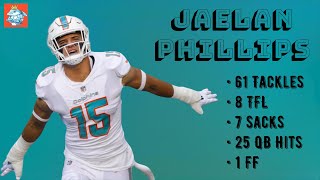 Jaelan Phillips Miami Dolphins EDGE 2022 Season Highlights All22 View [upl. by Chinua]