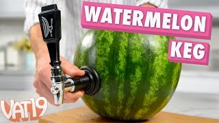 Turn a Watermelon into a Keg [upl. by Llertniuq]