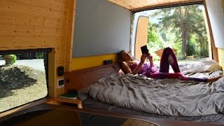 How to convert a Van in to an OffGrid Camper in 17 Days [upl. by Yelsnit7]