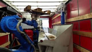 Pallet Disassembly using Robotic Underwater Sawing [upl. by Garzon]