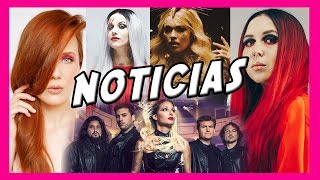 Noticias  EPICA LACUNA COIL TARJA TURUNEN THERION ALISSA WHITE GLUZ IMPERIA y más [upl. by Gustavus542]