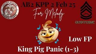 Angry Birds 2 AB2 King Pig Panic KPP 13 Today 02 Feb 2025  for Melody ab2 [upl. by Malo]