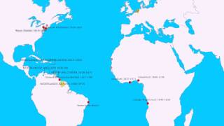 Topografie Nederlandse koloniën en handelsposten WIC [upl. by Snahc]