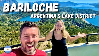 BARILOCHE ARGENTINAS INCREDIBLE LAKE DISTRICT Driving and hiking in Circuito Chico [upl. by Darmit819]