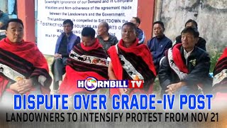 DISPUTE OVER GRADEIV POST LANDOWNERS TO INTENSIFY PROTEST FROM NOV 21 [upl. by Ybbil]