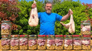 Cooking A Traditional Azerbaijani Dish PITI In Glass Jars [upl. by Crabb214]