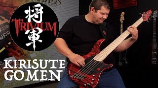 BASS COVER Trivium  Kirisute Gomen [upl. by Yehtomit]