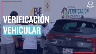 Verificación vehicular en Puebla [upl. by Cybill]