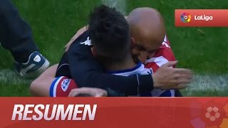 Resumen de Sporting de Gijón 20 Villarreal CF [upl. by Nollid408]