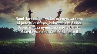 NASIFU SHANI YA MUNGU  NYIMBO ZA KRISTO  Lyrics Video [upl. by Deraj762]