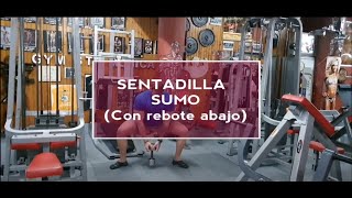 SENTADILLA SUMO con mancuerna  Técnica Especial [upl. by Aehcsrop]