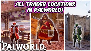 All VILLAGE And Merchant Locations In Palworld [upl. by Annaxor]