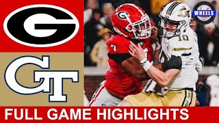 1 Georgia vs Georgia Tech Highlights  College Football Week 13  2023 College Football Highlights [upl. by Mcwilliams734]