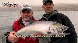 Lake Chelan Deep Water Winter Chinook amp Cutthroat Trout [upl. by Nivalc198]