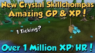 OUTDATED NEW GUIDE IN DESC 1M Hunter XPHR Without Urns New Crystal Skillchompas Runescape 3 [upl. by Scarrow892]