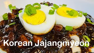 Korean Jajangmyeon Cooking Procedure [upl. by Elleirbag]