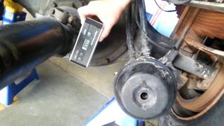 Drive shaft angle measurement [upl. by Seidnac]