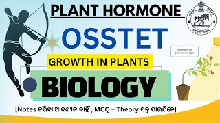 Growth In Plants  Photoperiodism  Plant Hormone  TGT CBZ  OSSTET LTR SSD TGT OUAT BIOLOGY [upl. by Amirak891]