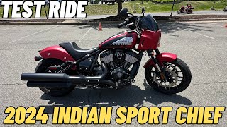 Test Ride 2024 Indian Sport Chief [upl. by Lirrad]