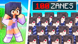 APHMAU vs 100 ZANES in Minecraft [upl. by Bollay]