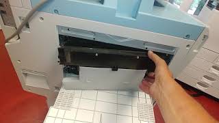 Empty Waste Toner in Ricoh MPC2050255020512551 [upl. by Emelita]