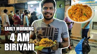 Biriyani AT 4 AM  Early Morning Special Biriyani  BHUVAN VLOGS [upl. by Jc]