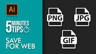 How to Save PNG or JPG for Web [upl. by Nodnarg]