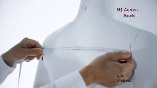 How to measure  N Across Back [upl. by Jentoft]