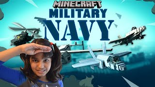 Military Navy  A Minecraft Marketplace Map Review [upl. by Juno]