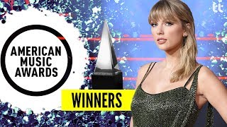 2019 AMERICAN MUSIC AWARDS  WINNERS [upl. by Ymereg]