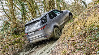 Land Rover Discovery OFFROAD Mud Test with Asphalt Tires [upl. by Clayborn449]