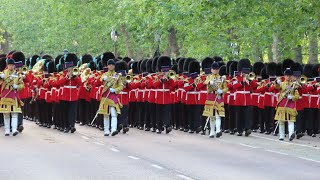 March to ‘Orb and Sceptre’  The Household Divisions Military Musical Spectacular  Military Events [upl. by Annaear]