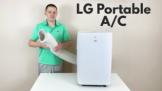 LG Portable Air Conditioner  Quick Review [upl. by Heppman]