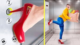 Wearing High Heels for 24 Hours  Boy in High Heels Challenge [upl. by Aneeram]