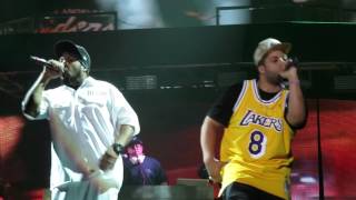 Ice Cube w NWA  Dope Man  Live  Coachella Festival 41616 in HD [upl. by Eillom]