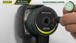 Evosta 3  Tutorial  07 Sblocco manuale del motore [upl. by Alexio]