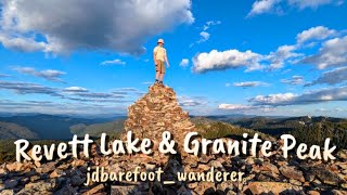 Revett Lake amp Granite Peak hiking camping [upl. by Llerraf]